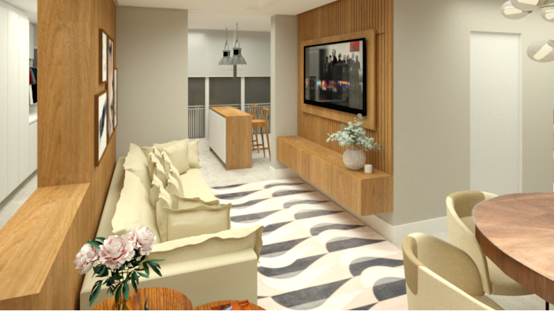 Cores e Texturas: Criando um Ambiente Aconchegante na Sala de TV