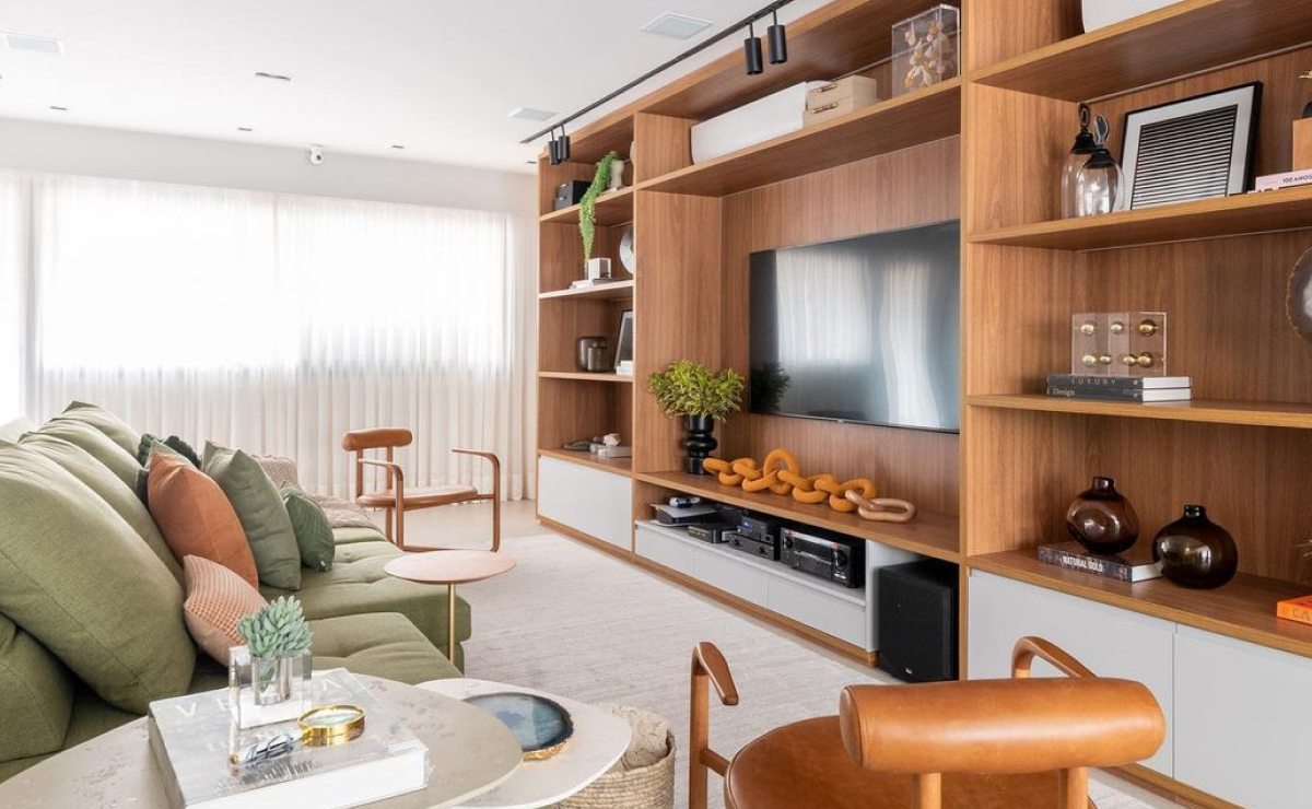 decoração sala de tv
