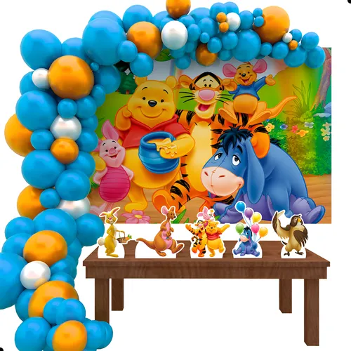 DIY: Centros de Mesa e Lembrancinhas do Ursinho Pooh