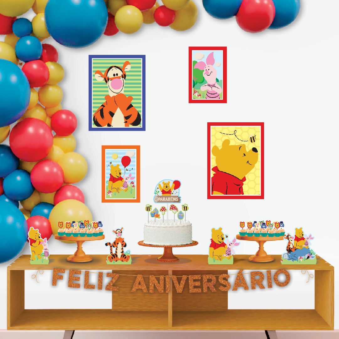 decoração ursinho pooh