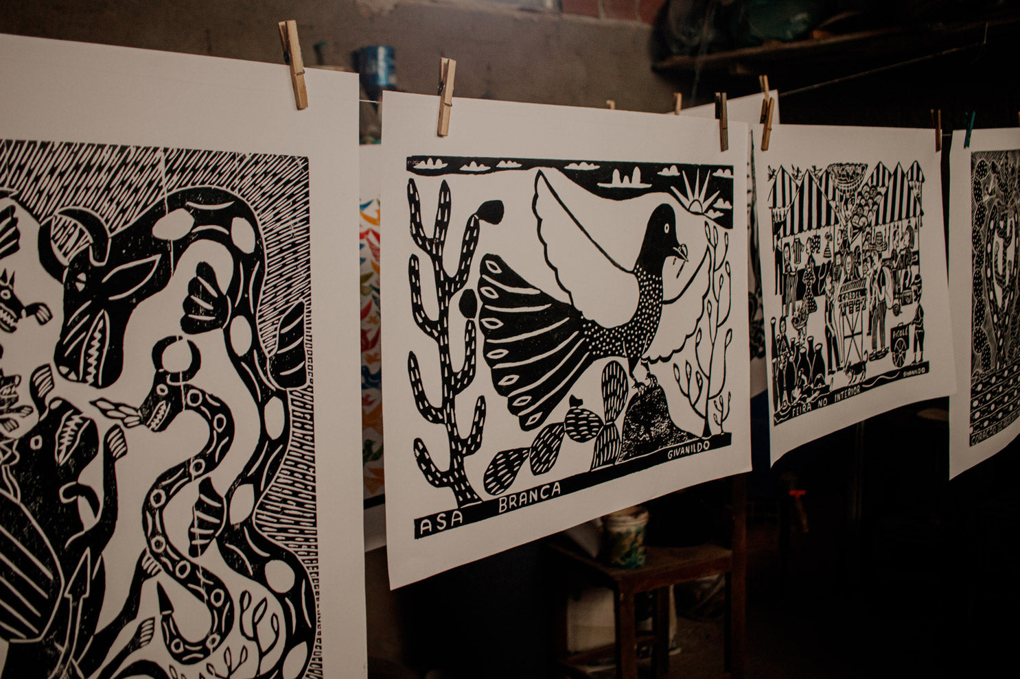 Ideias Criativas para Decorar com Itens de Xilogravura