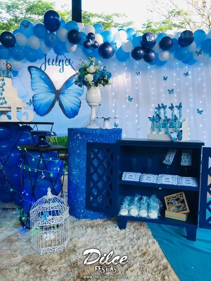 Azul Tiffany e Rosé Gold: A Combinação de Luxo para sua Festa de Debutante