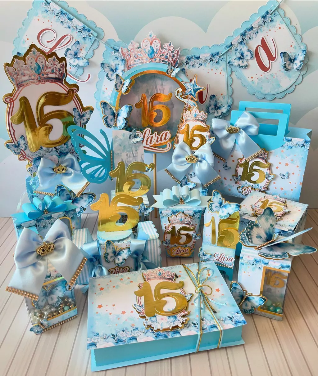 Azul Tiffany e Rosé Gold: A Combinação de Luxo para sua Festa de Debutante