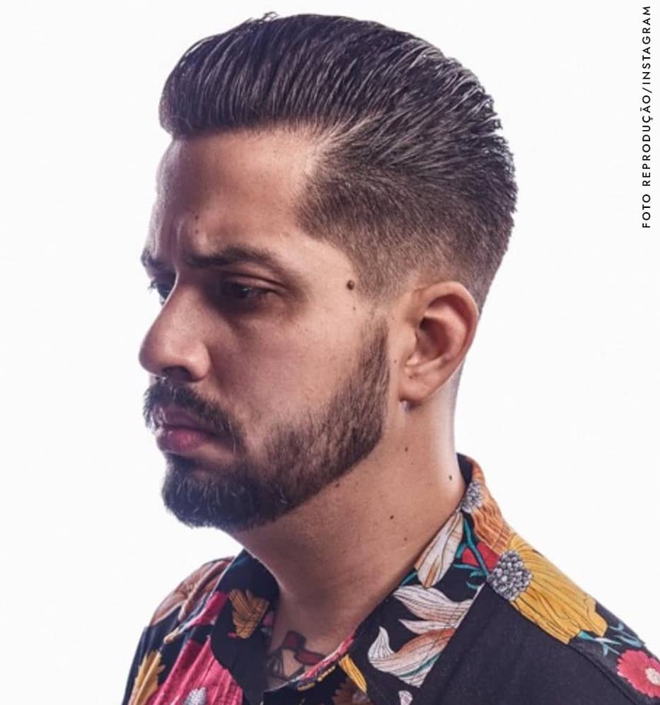 Mid fade em V