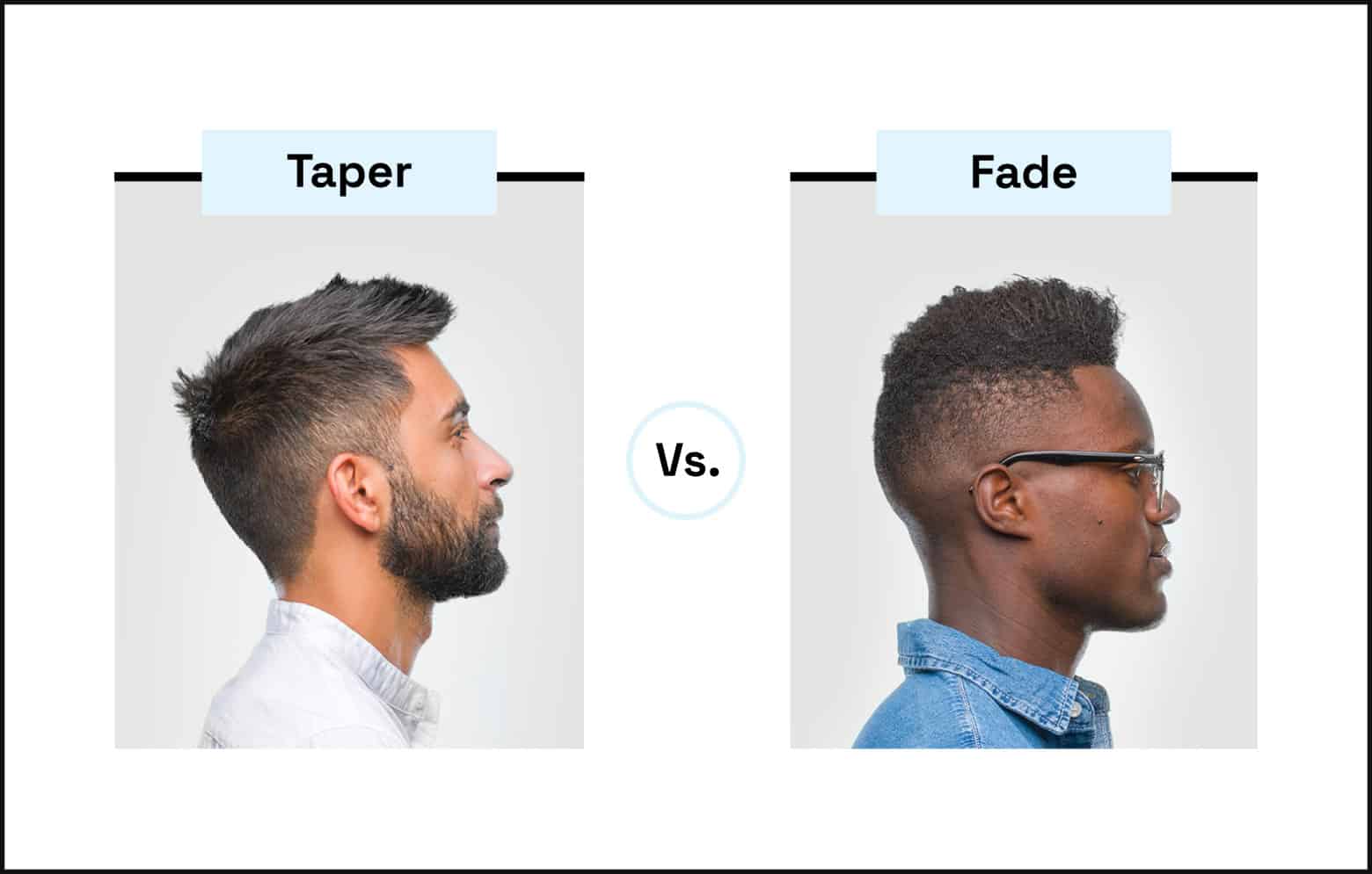 Low fade em V