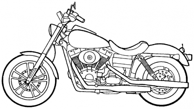 colorir moto esportiva