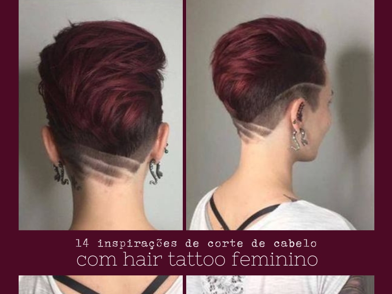 desenho na nuca cabelo