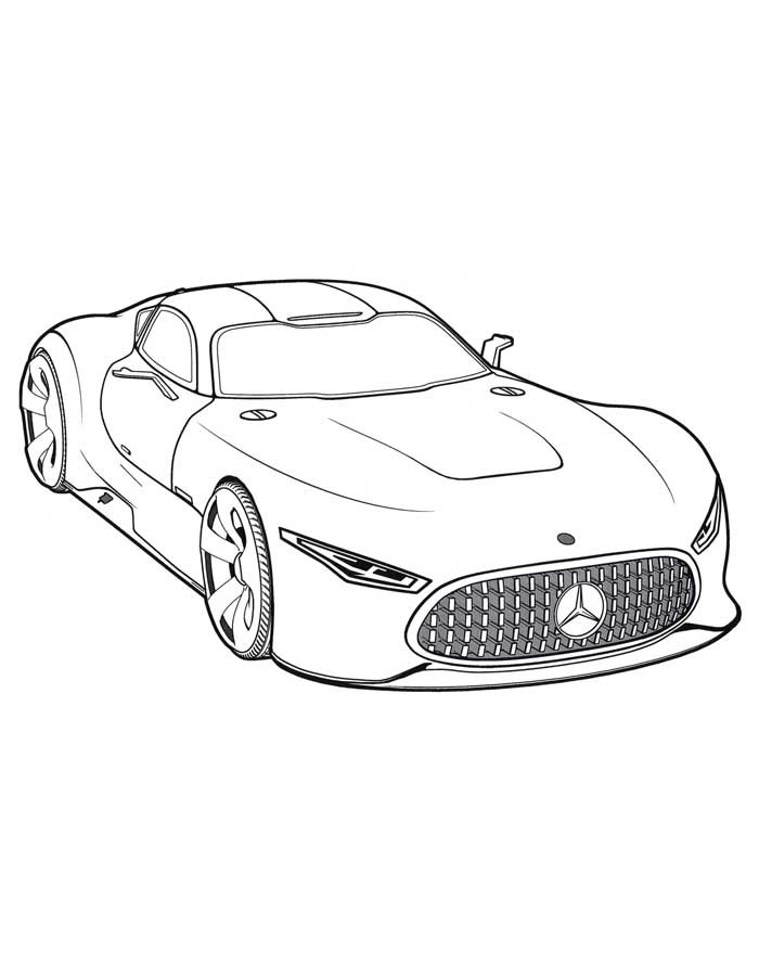 desenhos de carros antigos para colorir