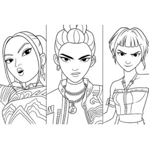 desenhos de princesas para colorir