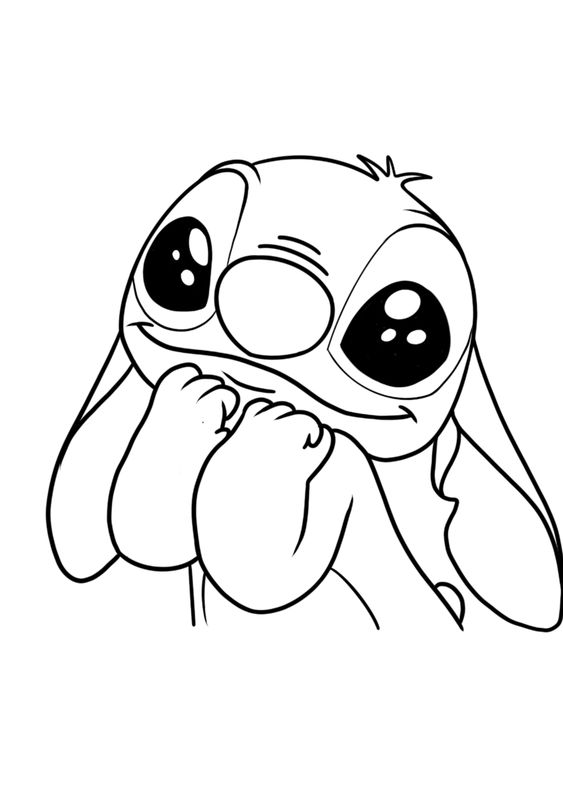 stitch para imprimir em png