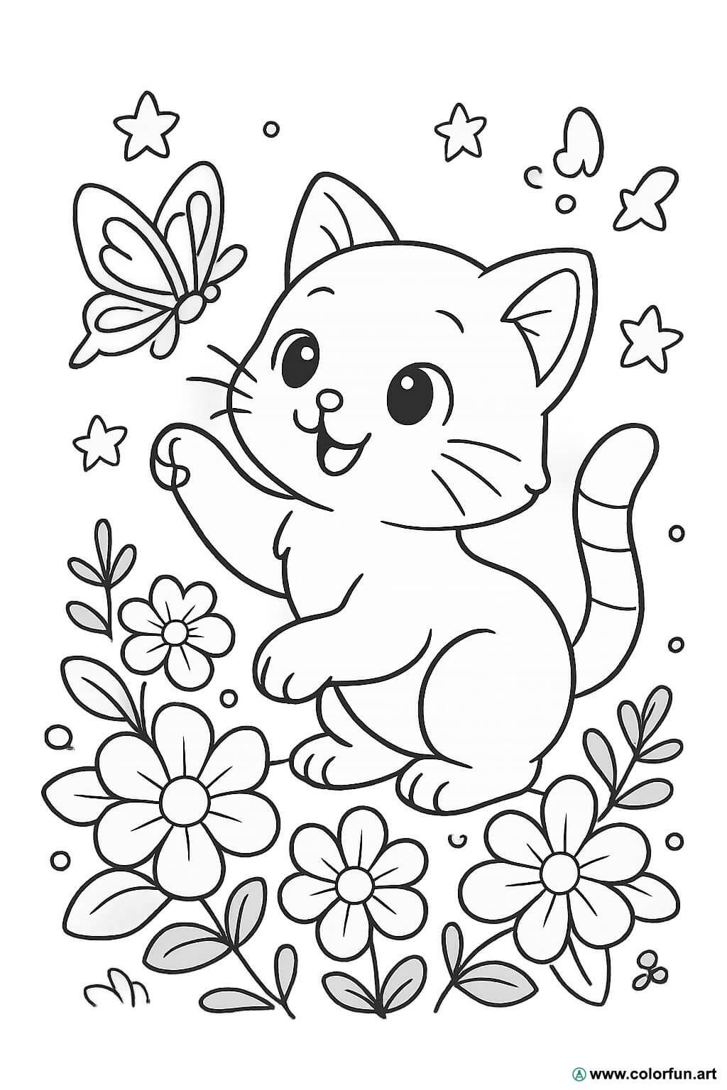 animais fofos para colorir em vetor