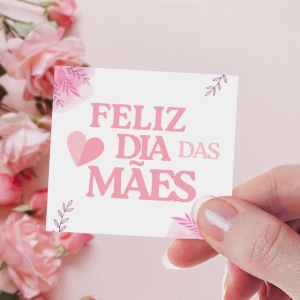 Cartão Dia das Mães personalizado