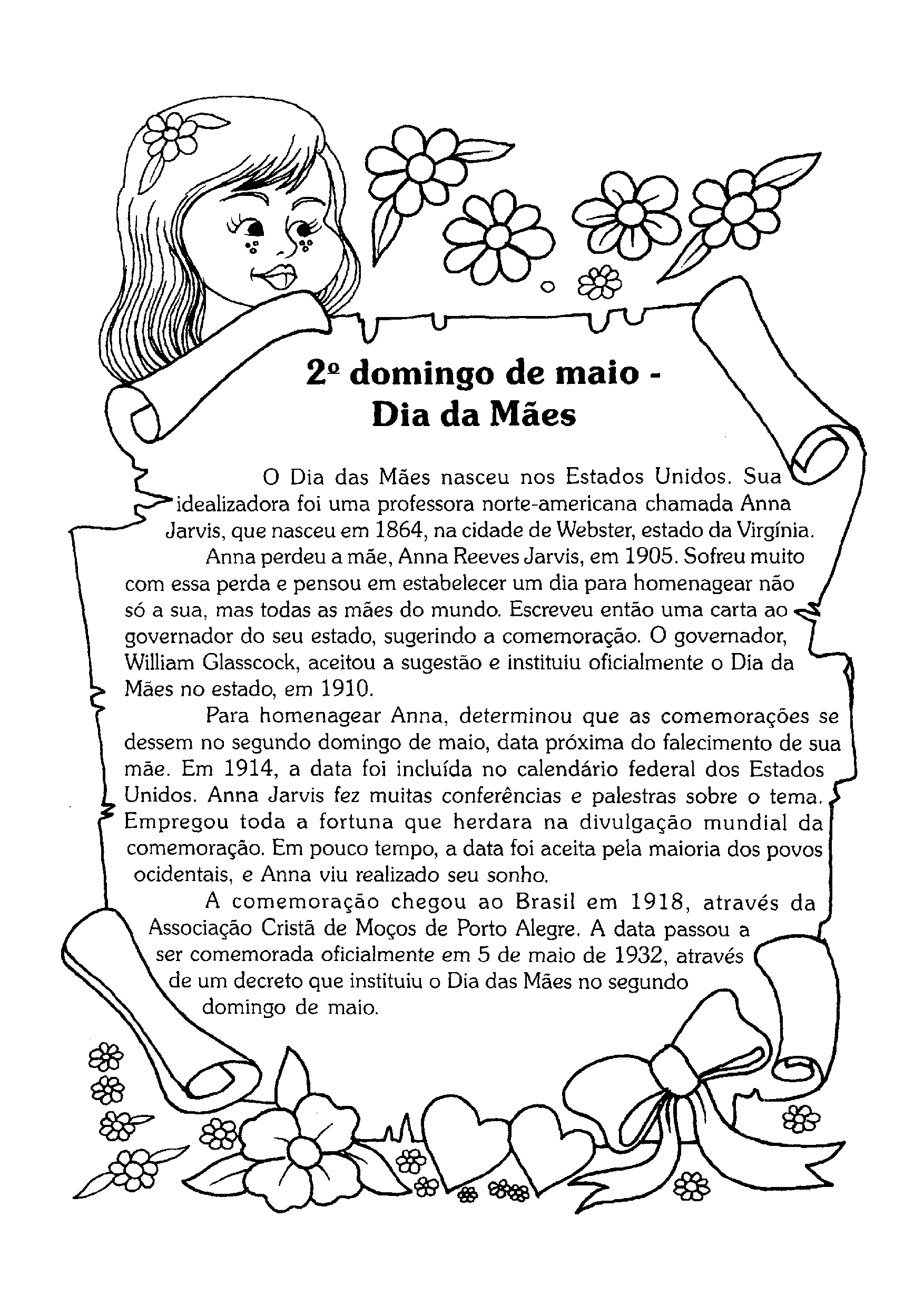história dia das mães anna jarvis