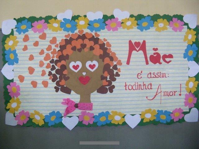dia das mães mural