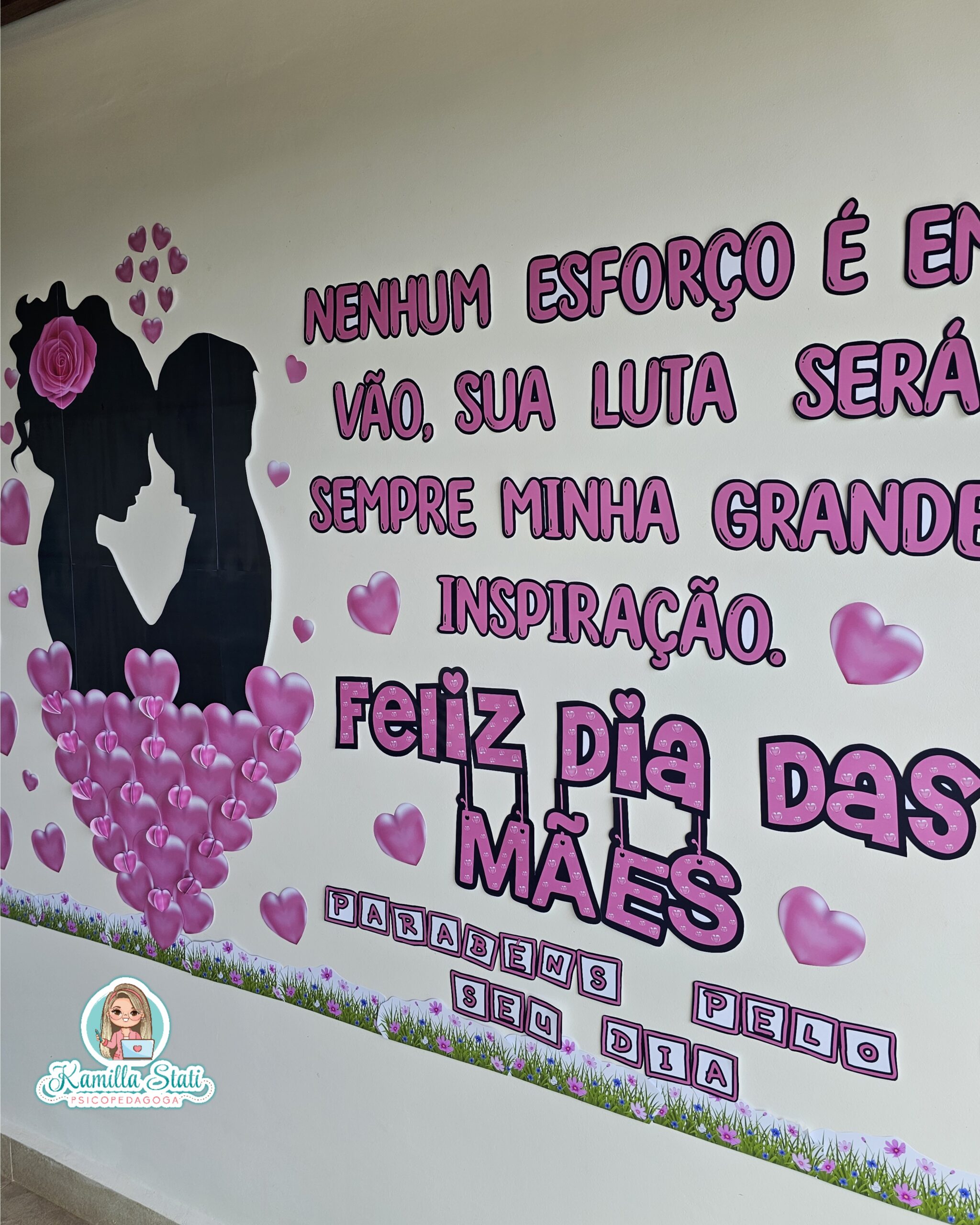 erros comuns ao criar mural dia das mães