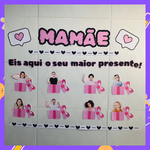 custo médio para um mural de dia das mães