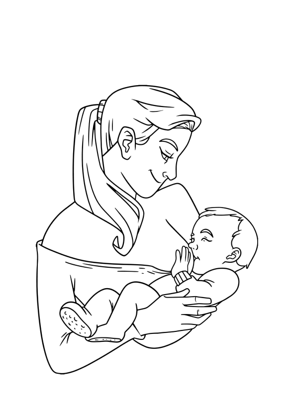 dia das mães para colorir corações