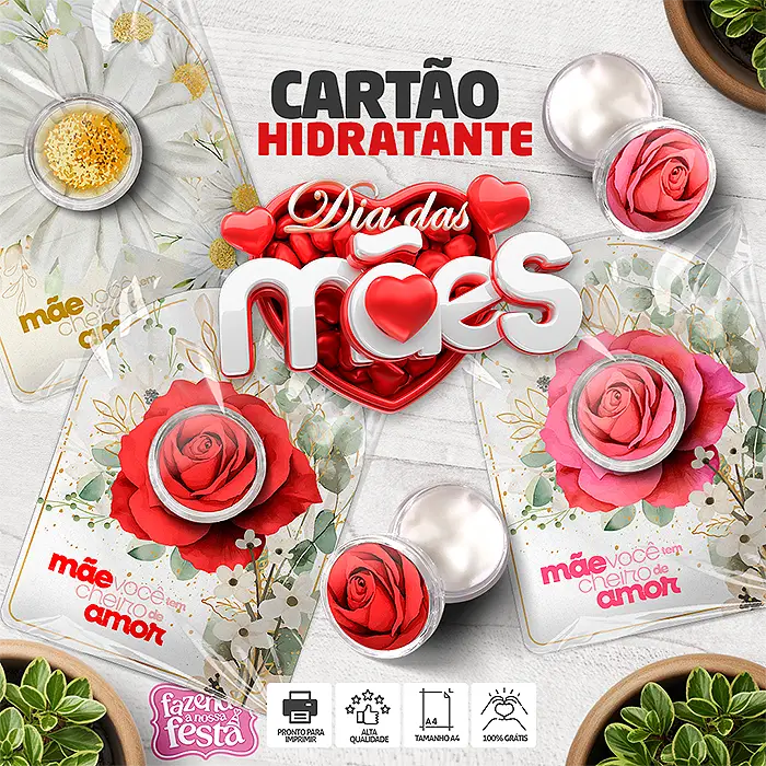 presente dia das mães para imprimir