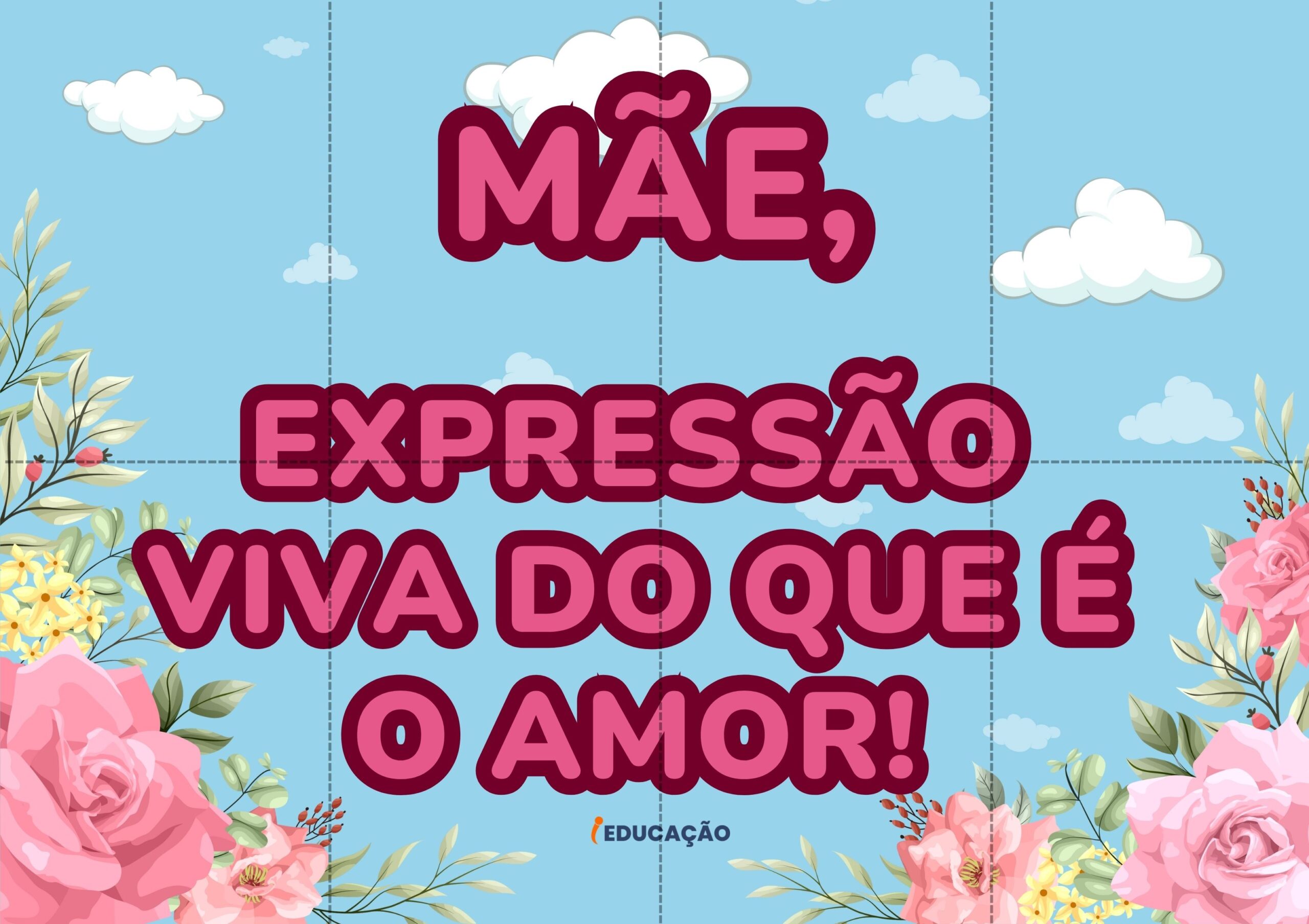 kit dia das mães para imprimir