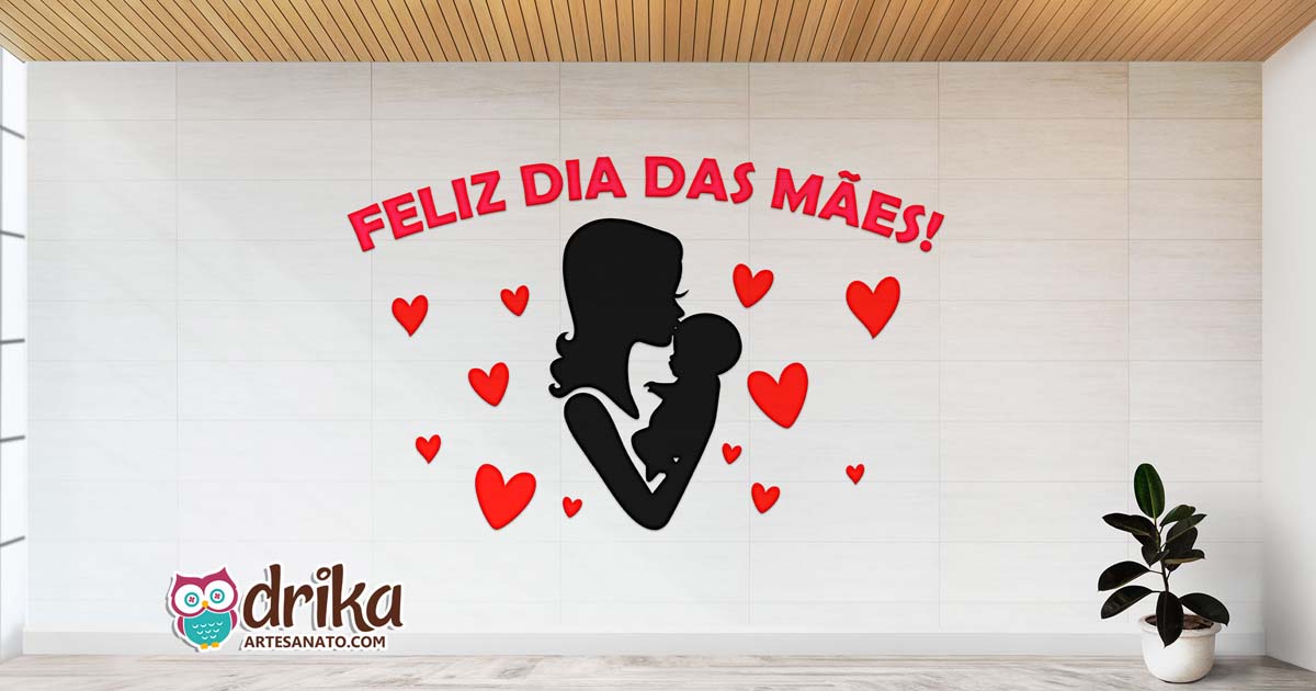 desenho dia das mães para colorir