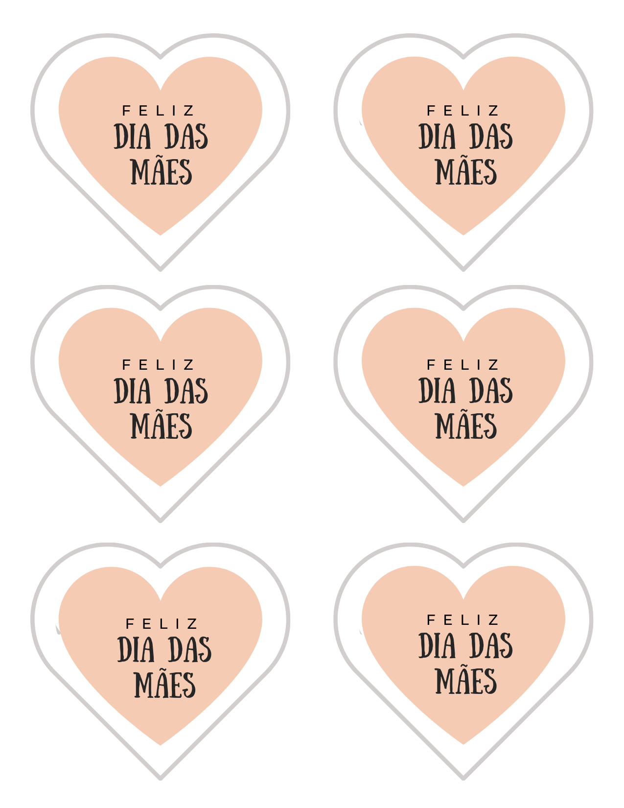 kit dia das mães para imprimir