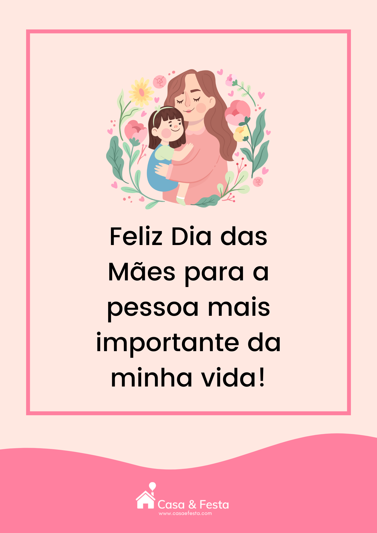 textos curtos dia das mães para redes sociais