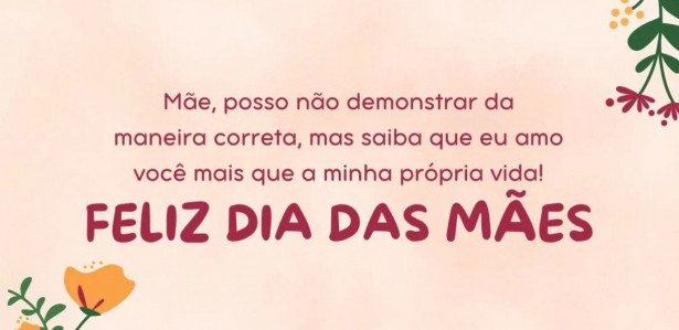 textos curtos dia das mães para redes sociais