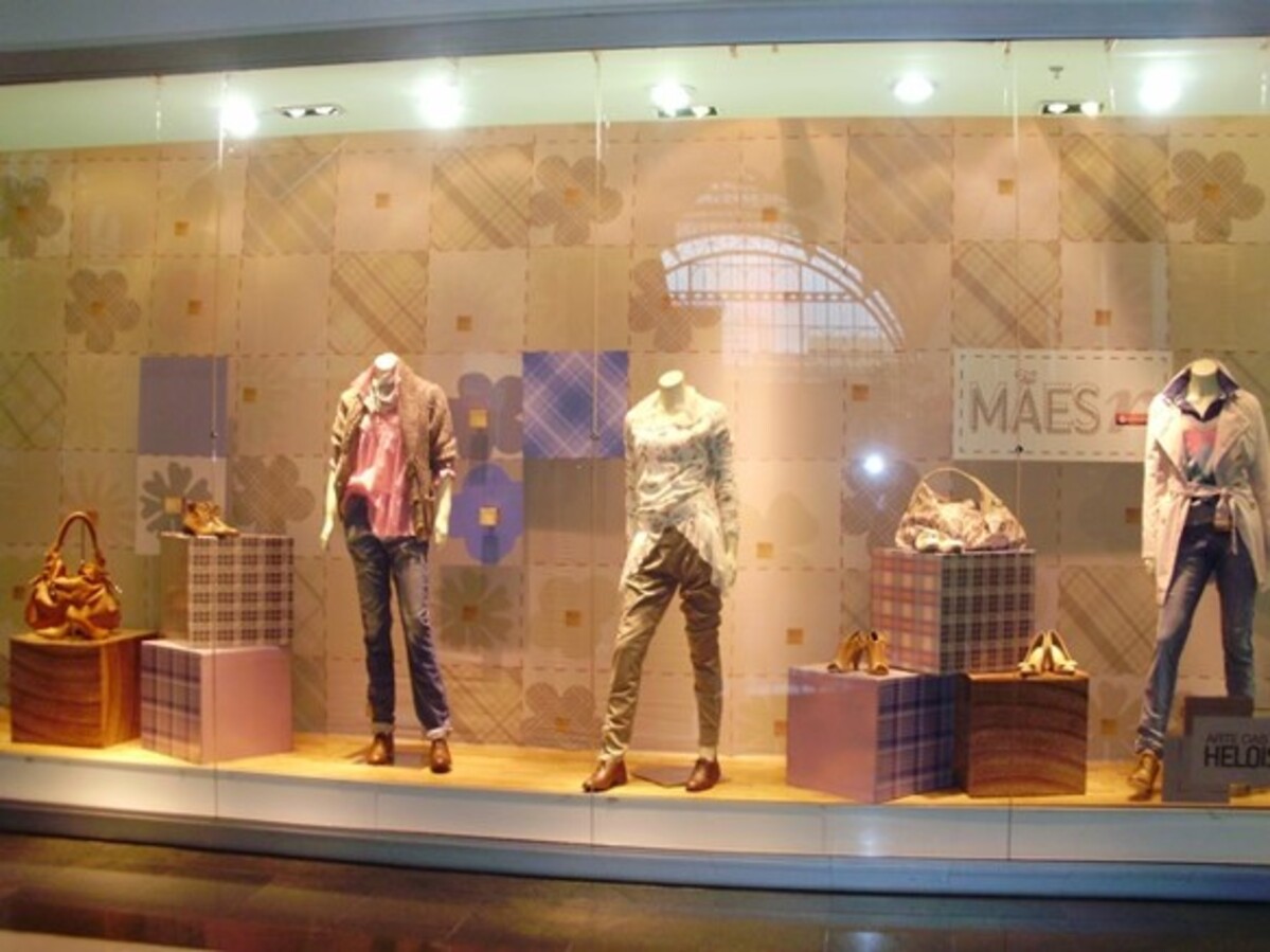 ideias criativas vitrine dia das mães para encantar