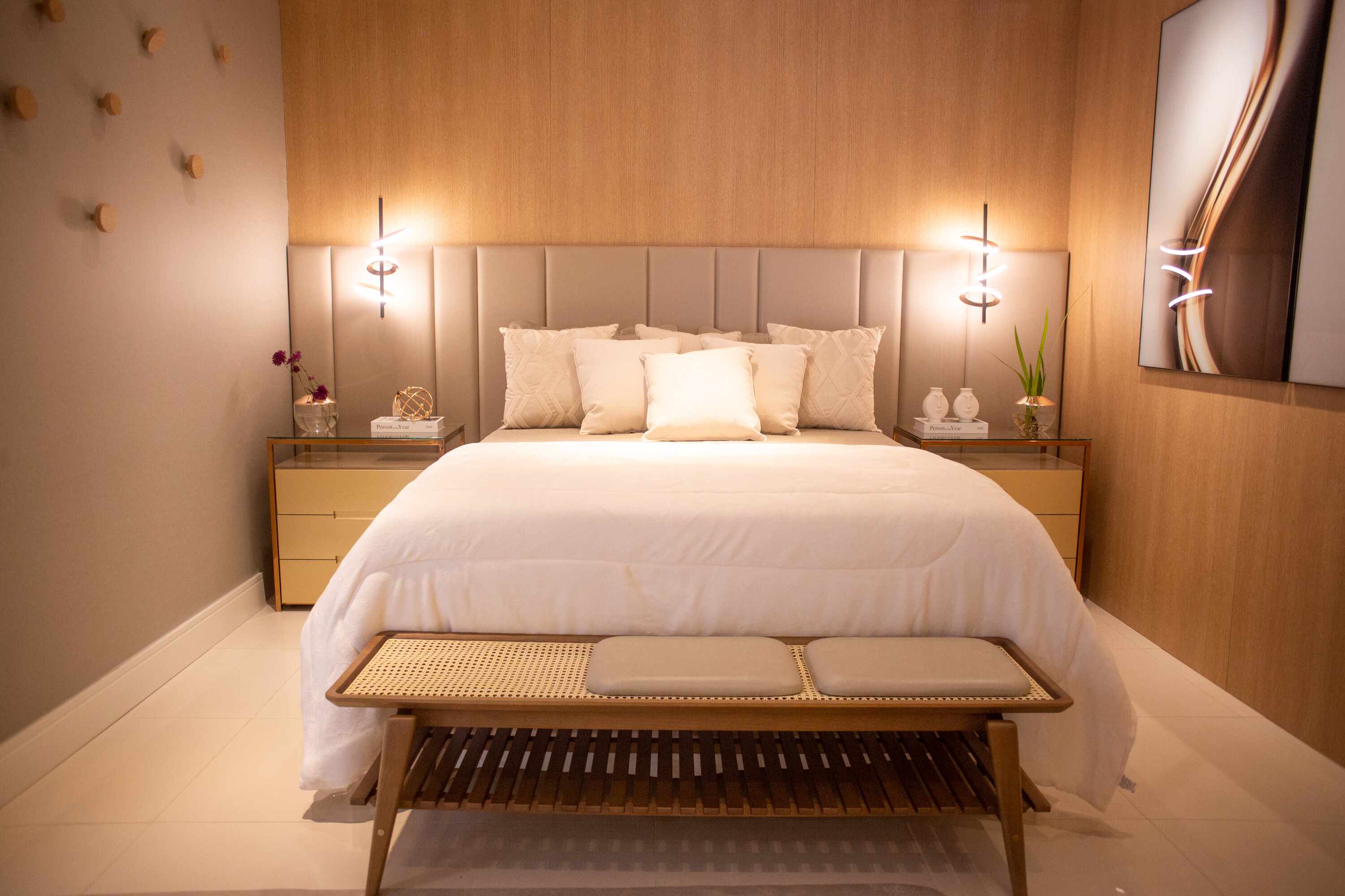 Cores neutras para quarto