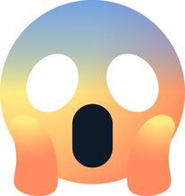 emoji espantado significado