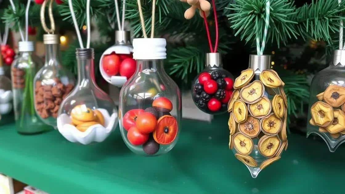 ideias criativas enfeites natal diy