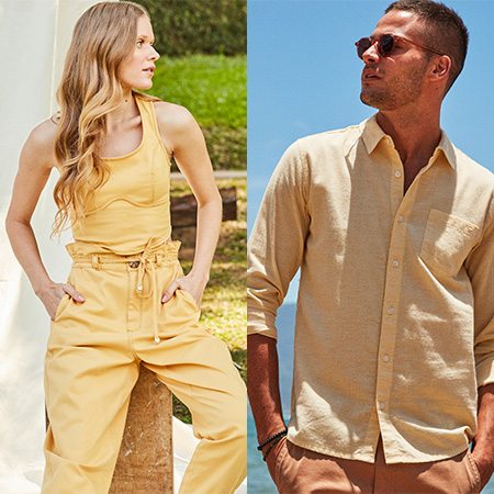 ideias de looks com amarelo para arrasar