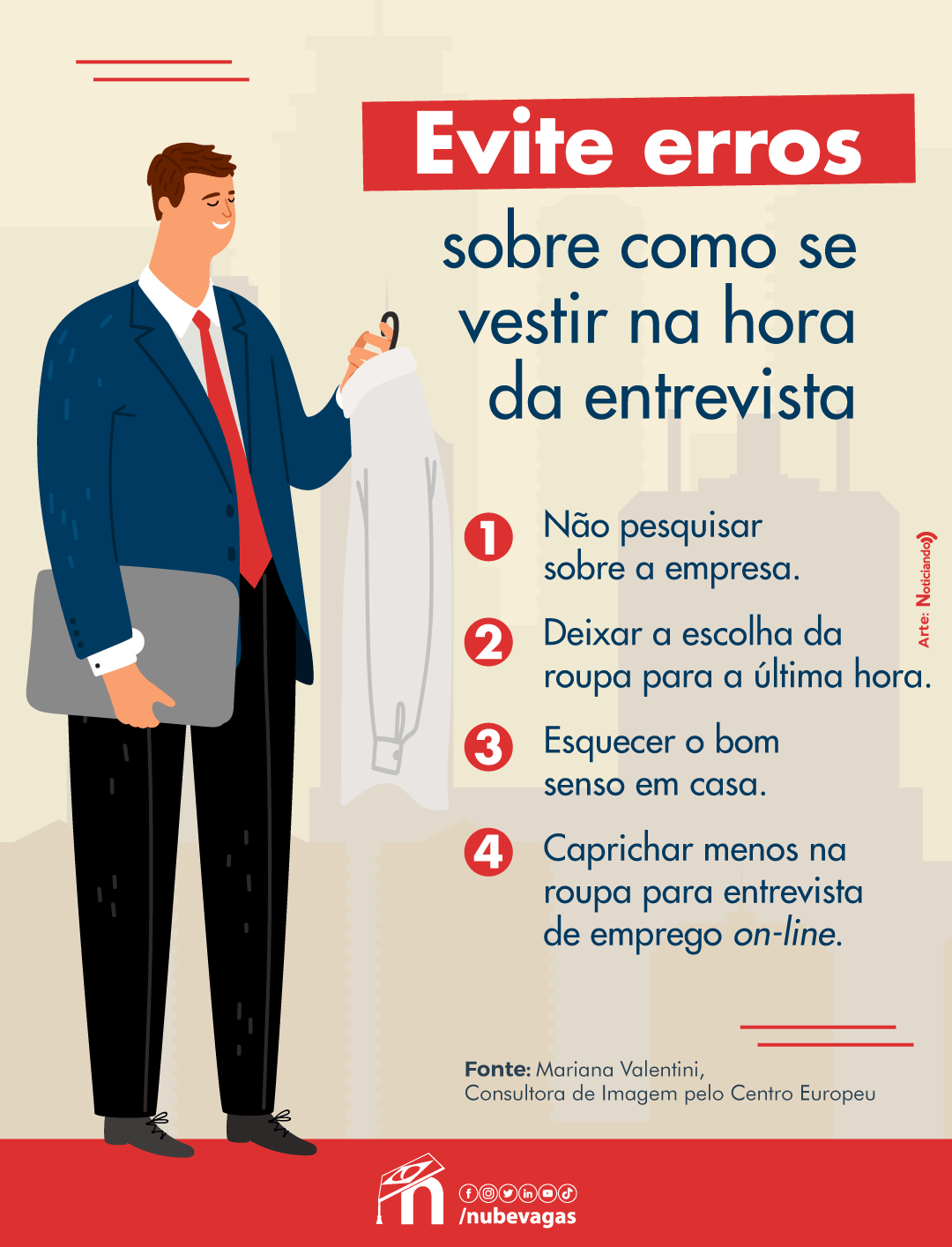 erros comuns ao escolher dress code