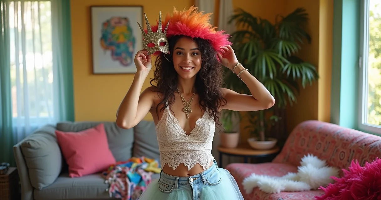 ideias fantasia feminina barata criativa