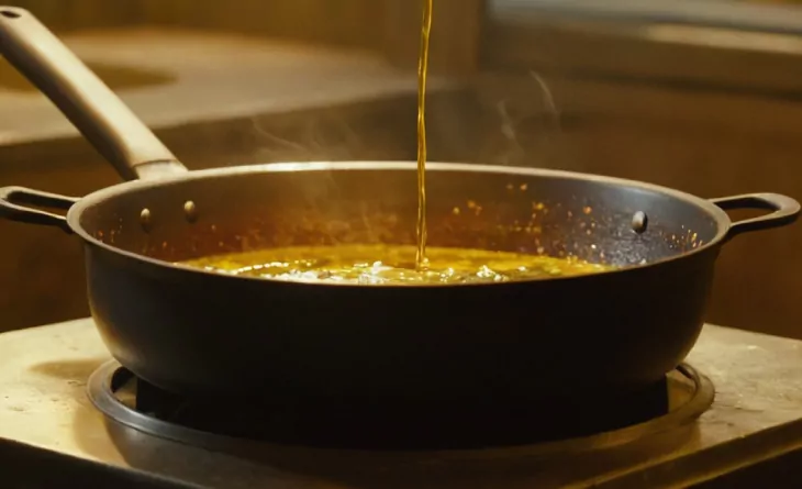 erros comuns ao usar óleo vegetal na cozinha