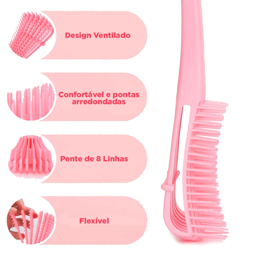 escova polvo com cerdas ajustáveis