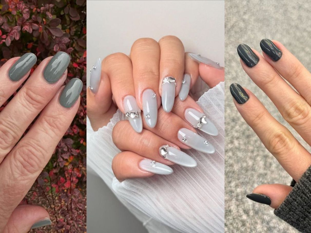 5 ideias de títulos: 1. Unhas Cinza: A Tendência