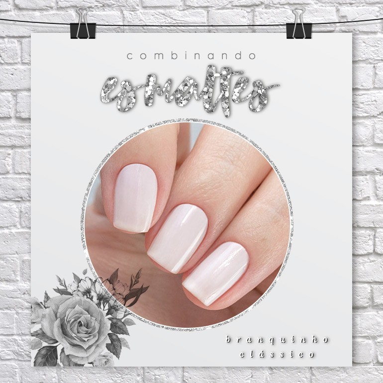 ideias de unhas brancas leitosas e cremosas