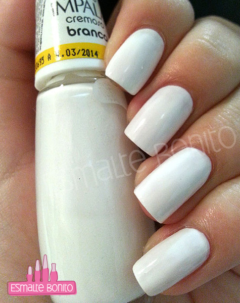 esmaltes brancos leitosos ou cremosos qual o melhor