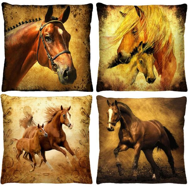 DIY: Crie Seus Próprios Itens de Decoração com Tecidos de Estampa de Cavalo