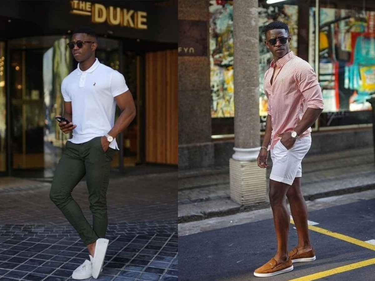 roupas casuais confortáveis