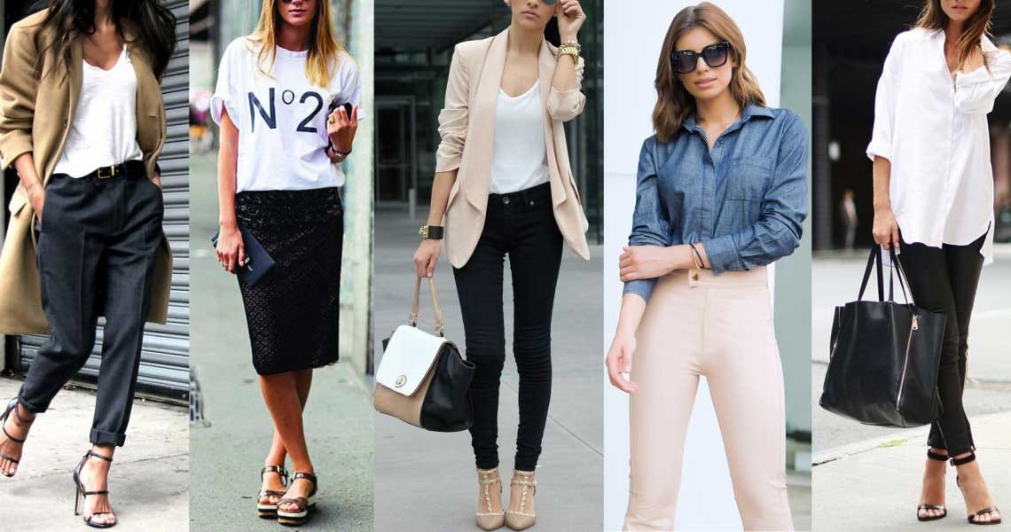 looks casuais femininos