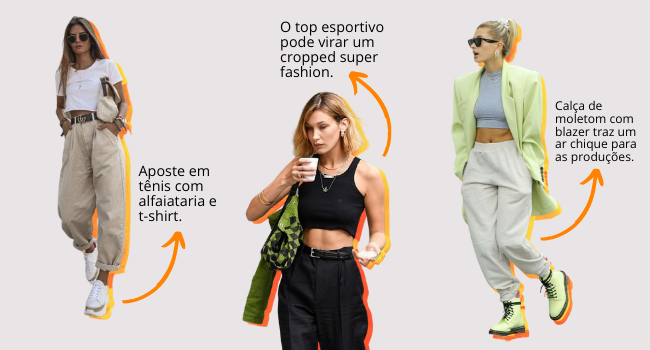 looks com tênis esportivo