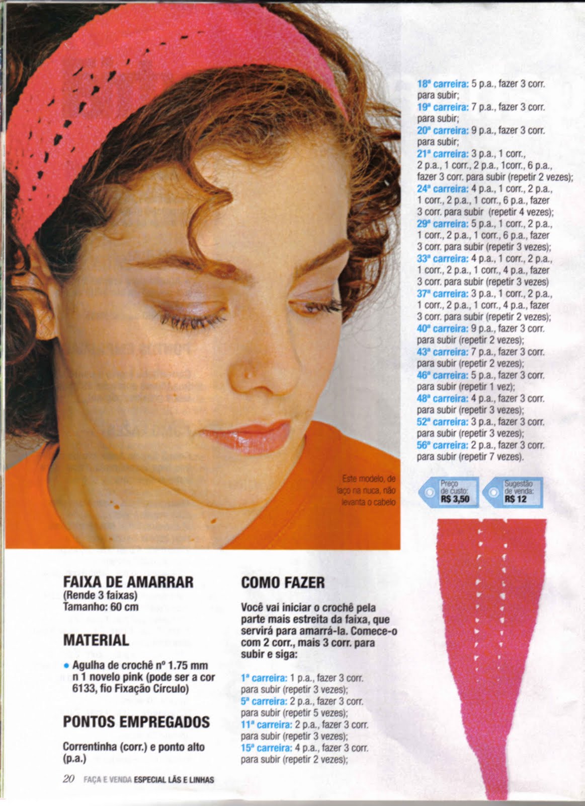 Como Fazer Faixa de Cabelo de Crochê: Guia Completo para Iniciantes