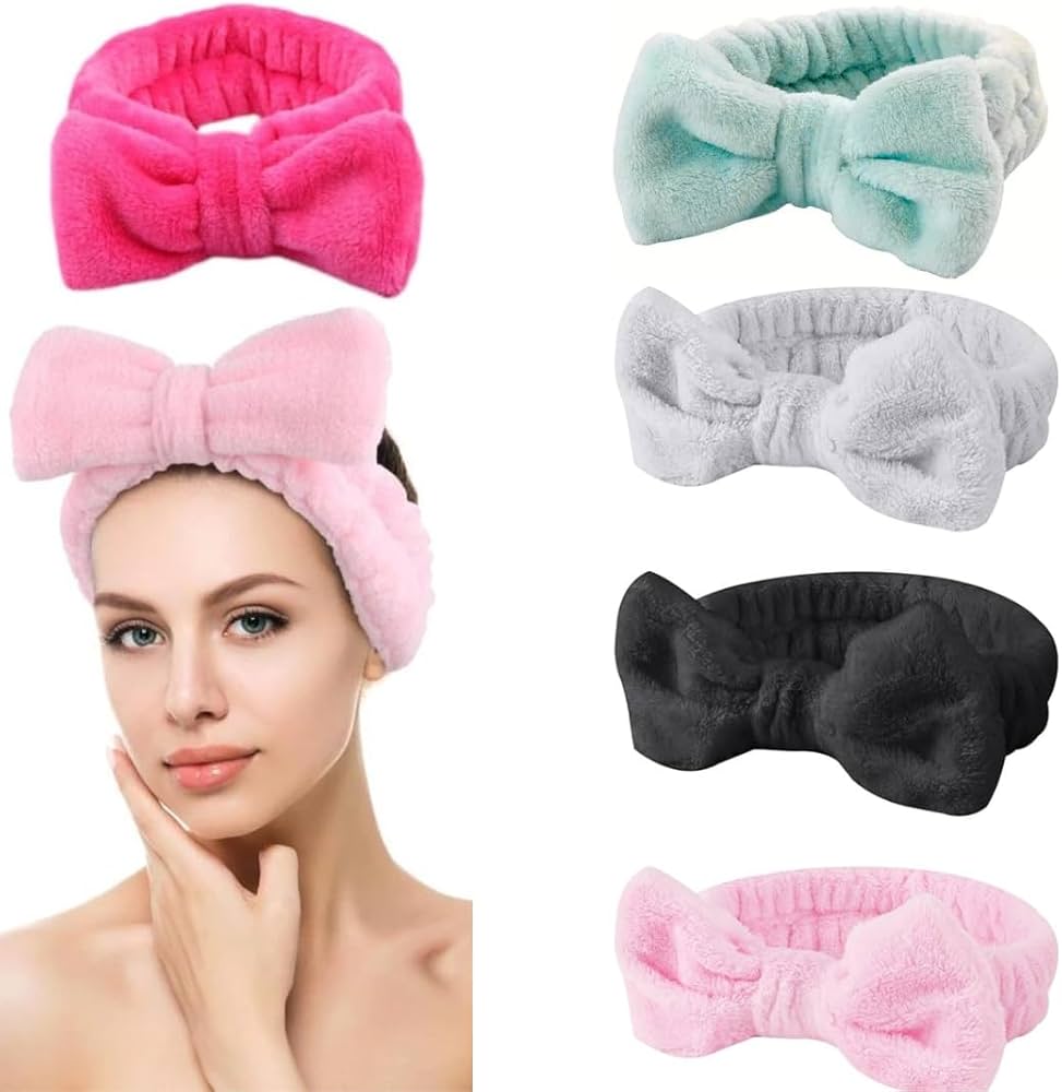 faixa de cabelo para maquiagem