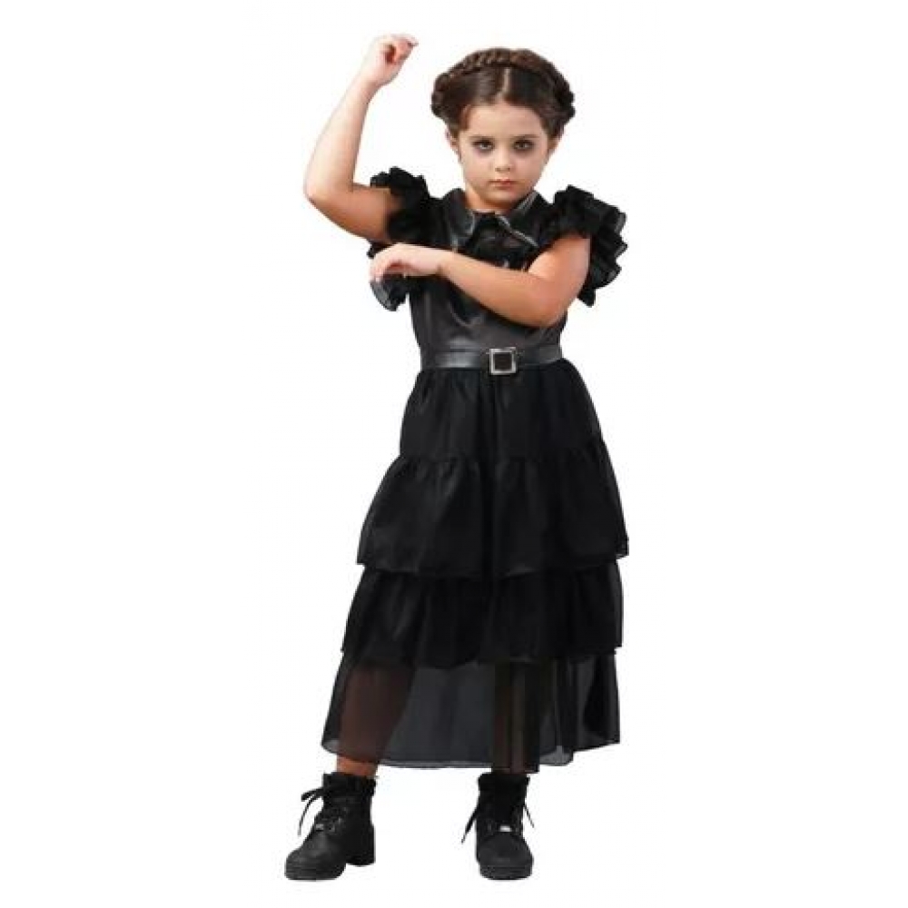 Vestido Wandinha
