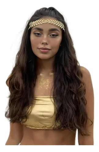 fantasia deusa grega cabelo