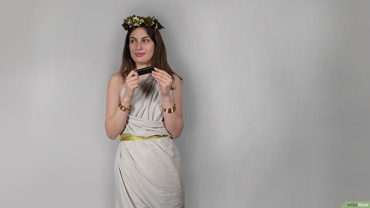 fantasia deusa grega cabelo