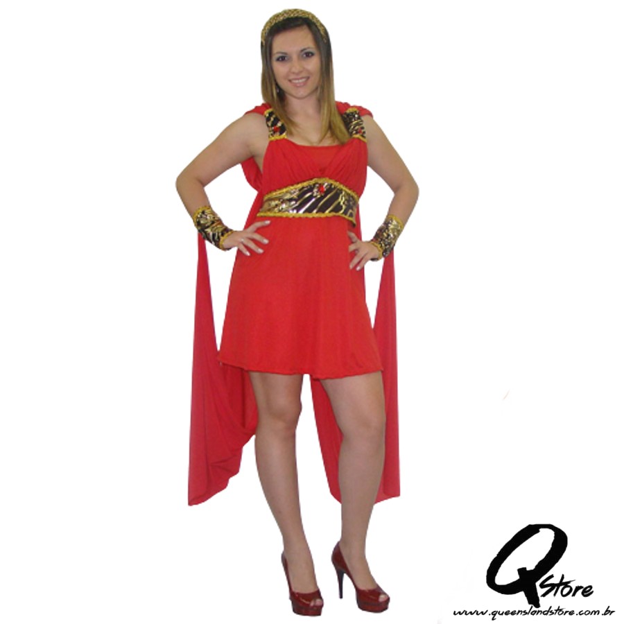 fantasia deusa grega cabelo