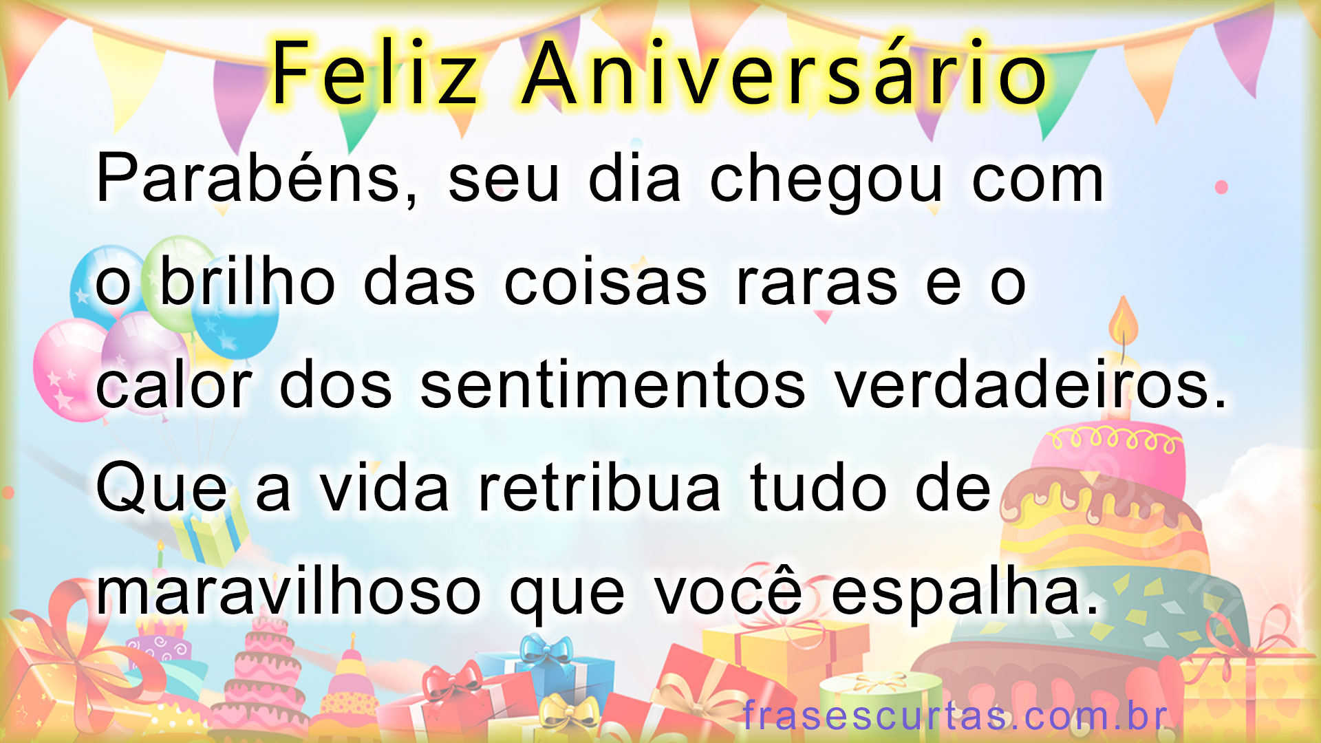 mensagens de aniversário para família
